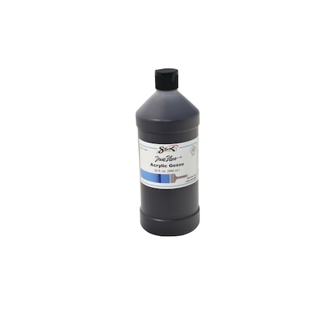 Sax Sax 1590584 True Flow Acrylic Quart Gesso; Black 1590584